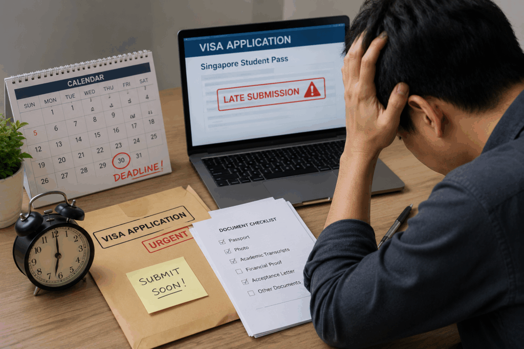 Trượt Visa Singapore, Du học Singapore